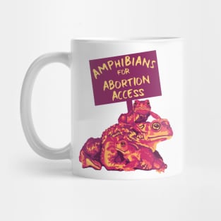 Amphibians for Abortion Access Mug